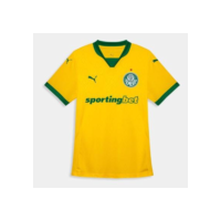 Camisa Palmeiras III 25/26 s/n Torcedor Puma Feminina - Amarelo