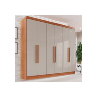 Guarda-roupa Casal 6 Portas 2 Gavetas França