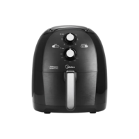 Fritadeira Air Fryer 5,3l Cor Preta Midea
