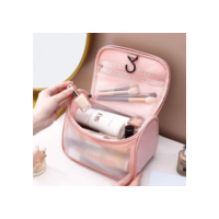 Necessário Organizador Viagem Bolsa Impermeável De Maquiagem Transparente Portátil Flip Jorge