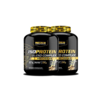 Kit 2x Whey Protein Isolado Iso Blend Complex 2Kg - Pretorian