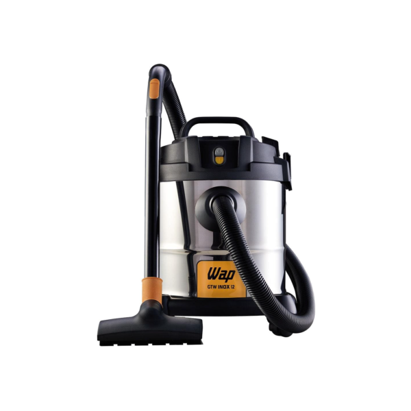 Aspirador de Pó e Água Wap GTW Inox 12 1400W 12 litros – Inox/Preto - 110V