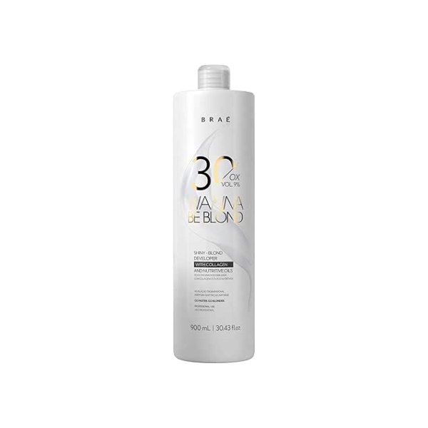 Braé Wanna Be Blond 9% - Água Oxigenada 30 Volumes 900ml
