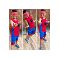 Conjunto Fantasia Infantil Menino Marvel Homem Aranha