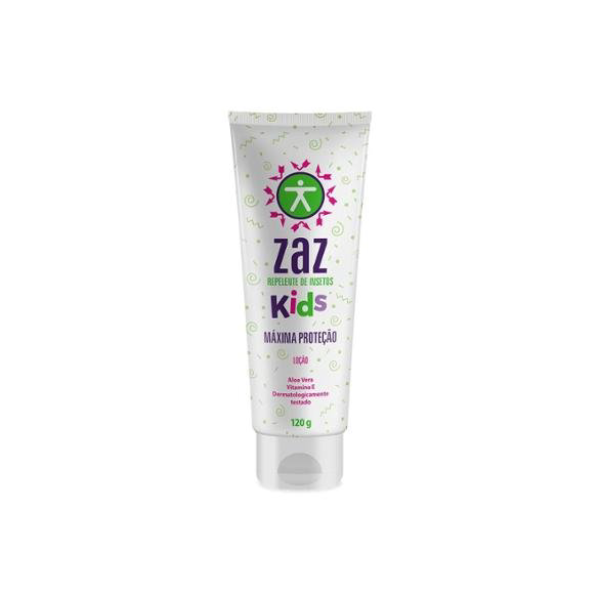 Repelente Ana Sol Zaz - Repelente De Insetos Kids Loção 120g - Incolor