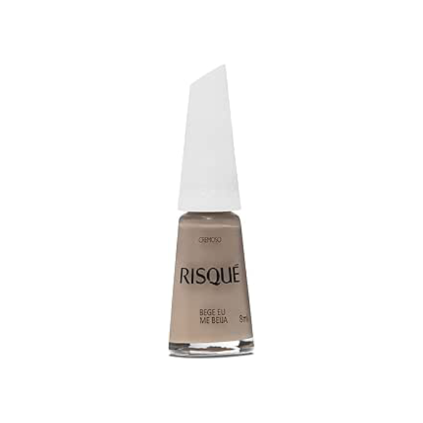 Esmalte Cremoso Bege Eu Me Beija, Risqué, 8 ml