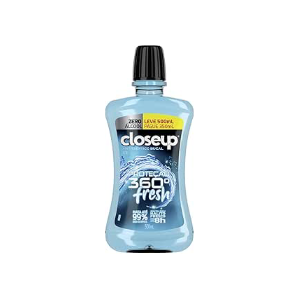 Close Up Antisséptico Bucal Ice Sem Álcool 500 Ml