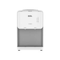 Bebedouro de Mesa para Garrafão Eos Mineralle Compacto com Compressor Branco Ebc03b 110v