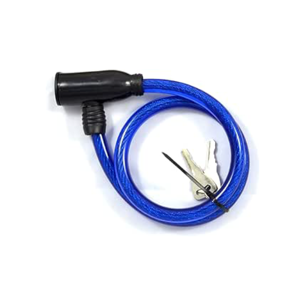 EDA Cadeado Para Bicicleta Com Cabo De Aço 60 Cm Eda