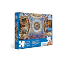 Mentes Ativas - Arte sacra - Quebra-cabeça 300 peças, Game Office, Toyster brinquedos