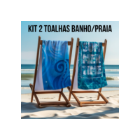 Kit 2 Toalha de Praia e Banho - PROMOÇÃO - Direto da Fábrica!