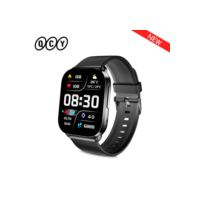 QCY-GS Rastreador De Fitness Smartwatch, Tela De Toque Completa, 100 + Modos Esportivos, Monitor De Saúde, Chamada Bluetooth, Relógio Inteligente, 2.02"
