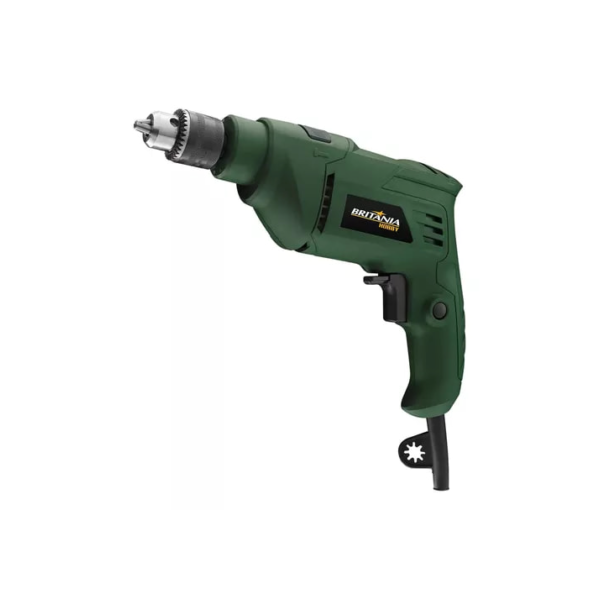 Furadeira Parafusadeira De Impacto Britânia 650w Bfu01 220v Cor Verde