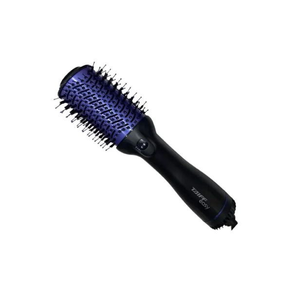 Taiff Escova Oval Easy Modeladora Alisadora Secadora Volume Cor Lilás