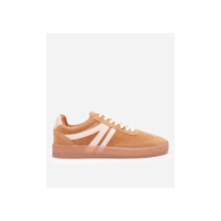 tênis casual com recortes bicolor ace bege