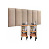 Conjunto Quarto Bidê  2 Mesa de Cabeceira e 1 Cabeceira Casal 1,40 Varias Cores