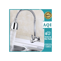 Torneira Gourmet de Parede Inox Cozinha