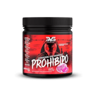 3VS Nutrition Pré Treino Prohibido 180g Sabor Chiclete