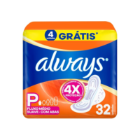 Absorvente Always Super Proteção Suave - 32 unidades