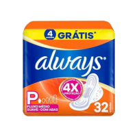 Absorvente Always Super Proteção Suave - 32 unidades