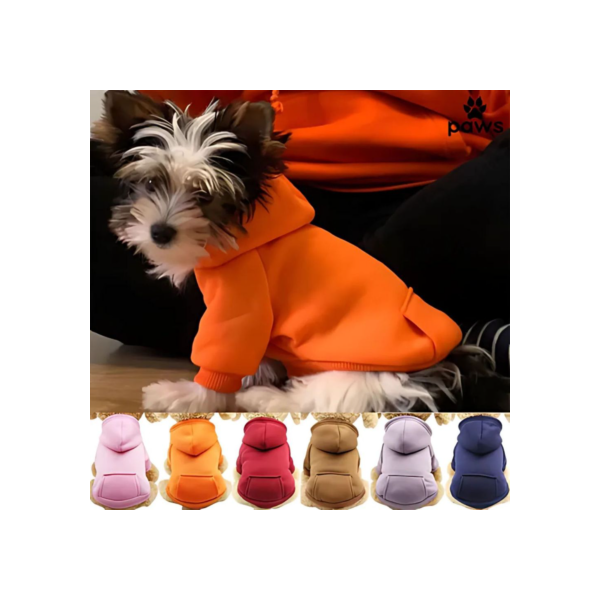 Moletom Com Capuz Pet Pequeno Roupa Roupinha para Cachorro Gato Agasalho