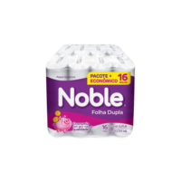 Papel Higiênico Folha Dupla Noble 16 Rolos 20m