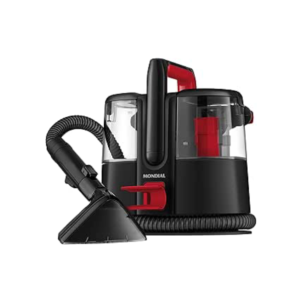 Extratora e Higienizadora Portátil Deep Cleaner I, Mondial, Preto/Vermelho, 1650W, 110V - EXP-01-R