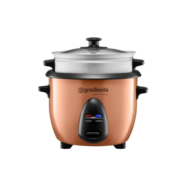 Panela De Arroz Risoteira A Vapor Gradiente Pgpm172 Multiuso Função Cozinhar E Aquecer Cor Rosa coral