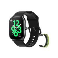 HAYLOU RS5 Smartwatch,2.01"AMOLED Display Bluetooth Telefone Chamada Relógio Inteligente para Homens e Mulheres,Duas Alças,Assistente de Voz,IP68