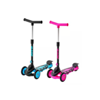 Patinete Radical Infantil Ajustável 3 Rodas Para Criança Cor Azul