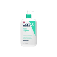 Gel de Limpeza Facial para Pele Normal a Oleosa com 3 Ceramidas Essenciais, Ácido Hialurônico e Niacinamida Limpa Profundamente, Hidrata e Restaura a Barreira da Pele Sem Perfume CeraVe 454g
