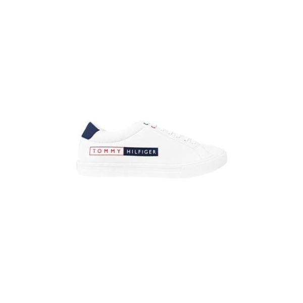Tênis Tommy Hilfiger Masculino Couro Hockney 12Y Box Sneaker - Branco