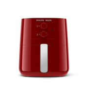 Fritadeira Airfryer Série 3000, Philips Walita, com 4.1L de capacidade, Vermelha, 1400W, 110v, RI9201/41