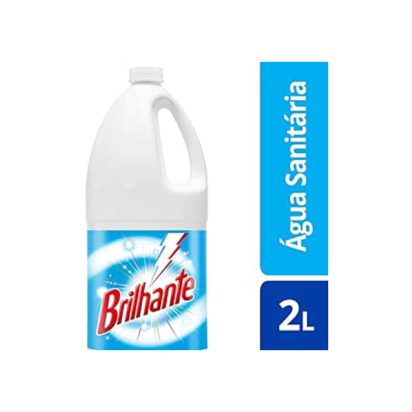 Brilhante Água Sanitária Cloro Ativo 2L