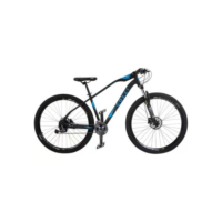 Bicicleta Aro 29 Mountain Bike Colli Duster - Preto Fosco+Azul