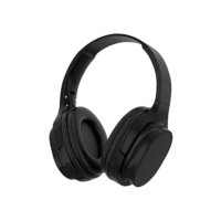 Fone de Ouvido Bluetooth 5.3 Headphone Sem fio TWS On-ear Com Cancelamento de Ruído Leve Dobrável Fone Sem Fio Com Microfone Bateria de Longa Duração (Preto)