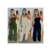 Conjunto Feminino Luxo Calça e Blusa