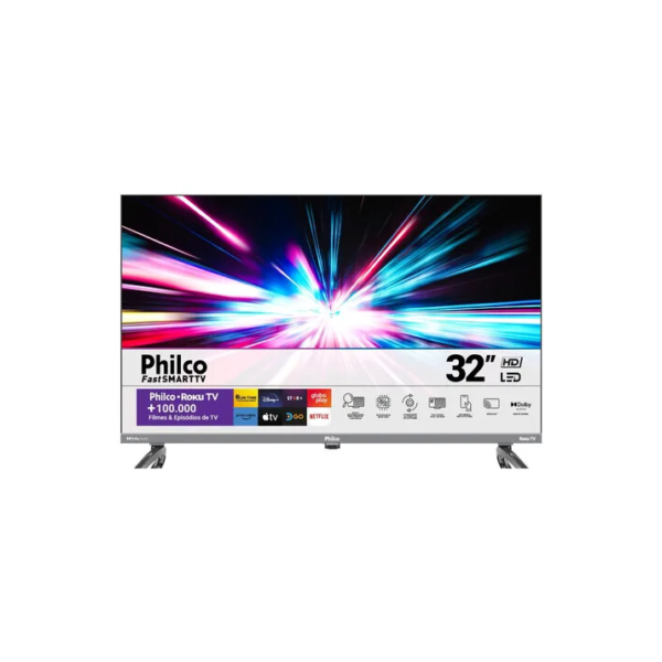Smart Tv 32 Philco Ptv32k34rkgb Roku Tv Led Dolby Audio