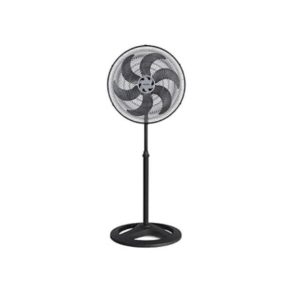 Ventisol Ventilador de Coluna Oscilante, Turbo 6 Pás Premium, Preto, 50cm, 127V
