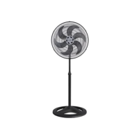 Ventisol Ventilador de Coluna Oscilante, Turbo 6 Pás Premium, Preto, 50cm, 127V