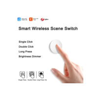 Tuya ZigBee Botão Inteligente Interruptor De Cena, Controle Remoto Sem Fio, Um Controlador De Chave, Multi-cena Linkage, Google, Alexa, Assistente De Voz
