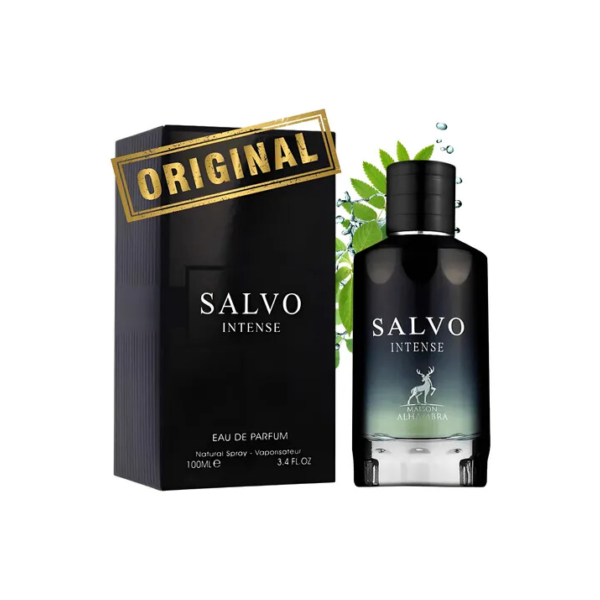 Perfume Masculino Arabe Salvo Intense 100ml Original C/ Nf