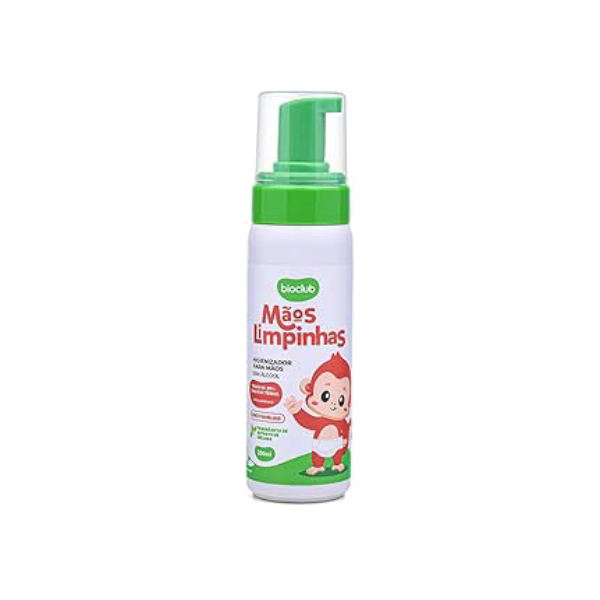 Higienizador para mãos sem álcool, BioClub