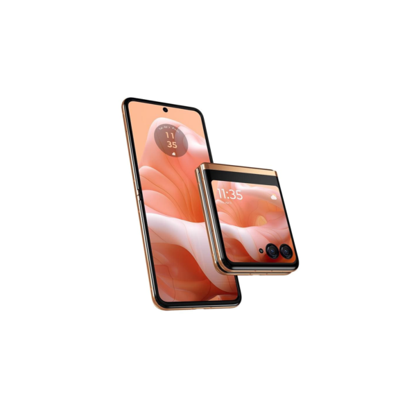Smartphone Motorola Razr 40 Ultra 5G Peach 256GB 8GB RAM Tela de 6.9" Câmera Traseira Dupla Android 13 Processador Snapdragon 8+ Gen 1