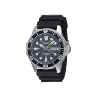 Casio Série MTPS110 | Relógio analógico unissex | 100 m WR | Caixa de aço inoxidável | 3 ponteiros analógico (HR, min, SEC) | Exibição de data | Alerta de bateria fraca | Estilo inspirado no