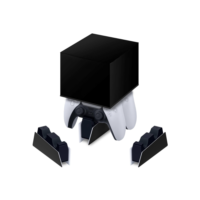 Capa para Base de Carregamento PS5 Controle - Preta All Black