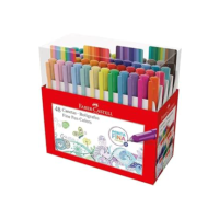 Caneta Ponta Fina, Faber-Castell, Fine Pen Colors, 48 Cores