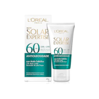 L'Oréal Paris Protetor Solar Facial Antioleosidade FPS60 Solar Expertise Effeito Matte, 40g