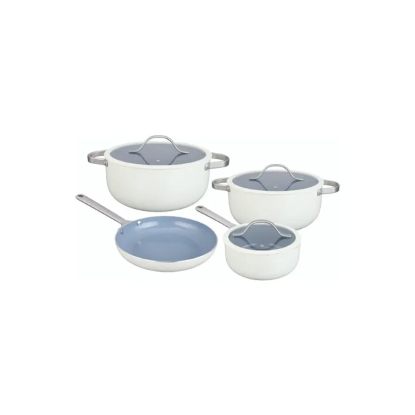 Jogo Panelas Indução 4 Peças Berlin Branca Casambiente