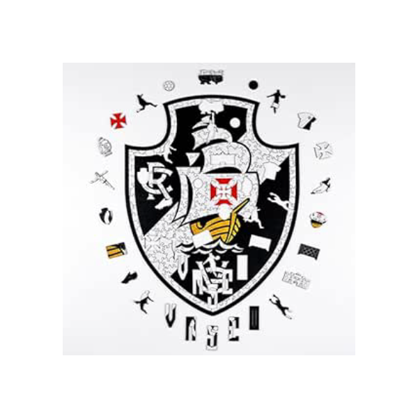 Quebra-Cabeça Vasco da Gama: Escudo Oficial (300 Pçs (G))